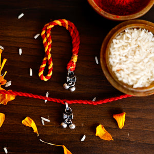 Little Damru Lumba Pendant Rakhi