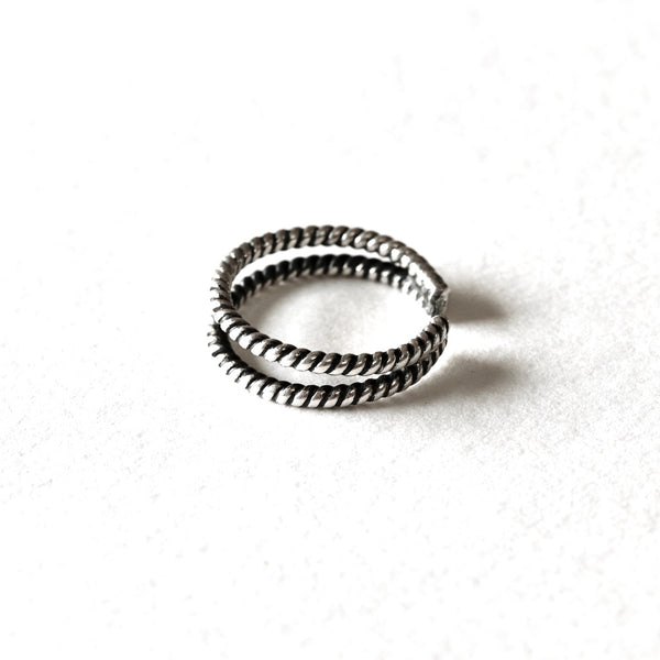 Twin Serenity Toe-Rings (Pair)
