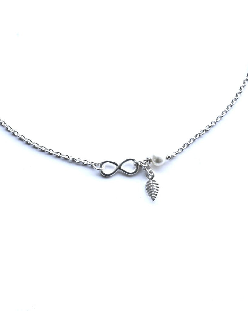 Infinity Charm Anklet - Smith JewelsAnklets