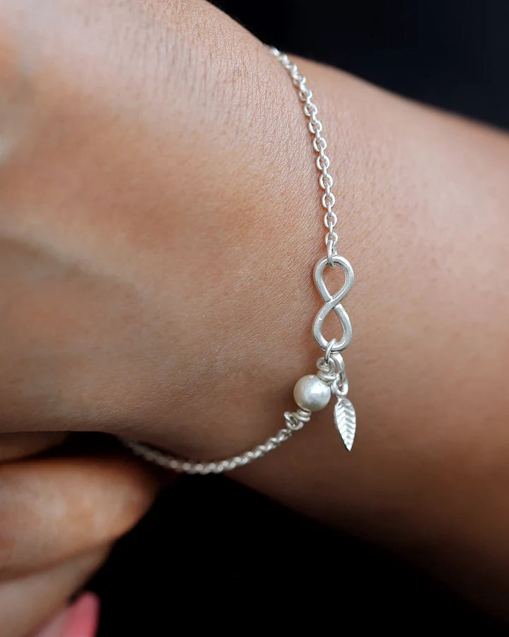 16cm silver bracelet＆Infinitycharm Infinity Charm Bracelet | 925 Silver | Buy Online – Smith Jewels