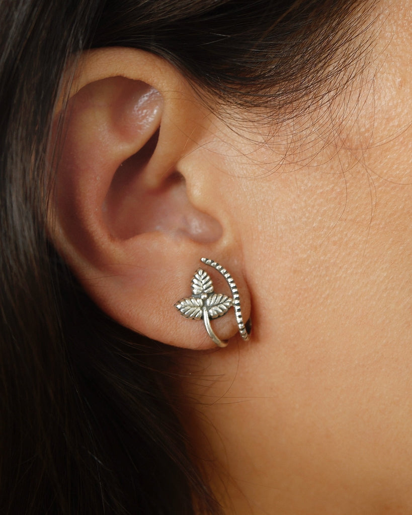 Leaf Embrace Earrings - Smith JewelsEarrings