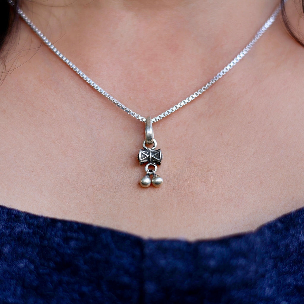 Little Damru Unisex Pendant - Smith JewelsNeck Wear