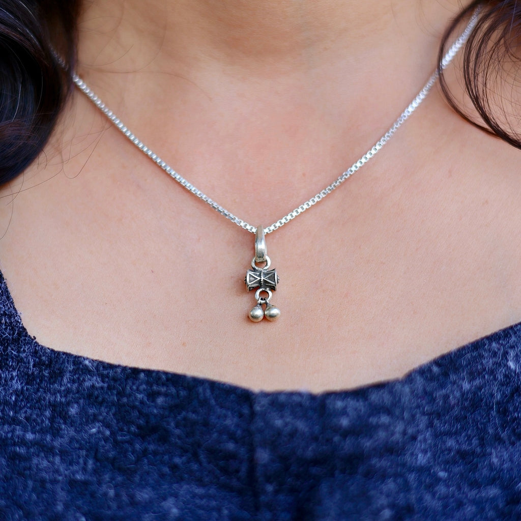 Little Damru Unisex Pendant - Smith JewelsNeck Wear