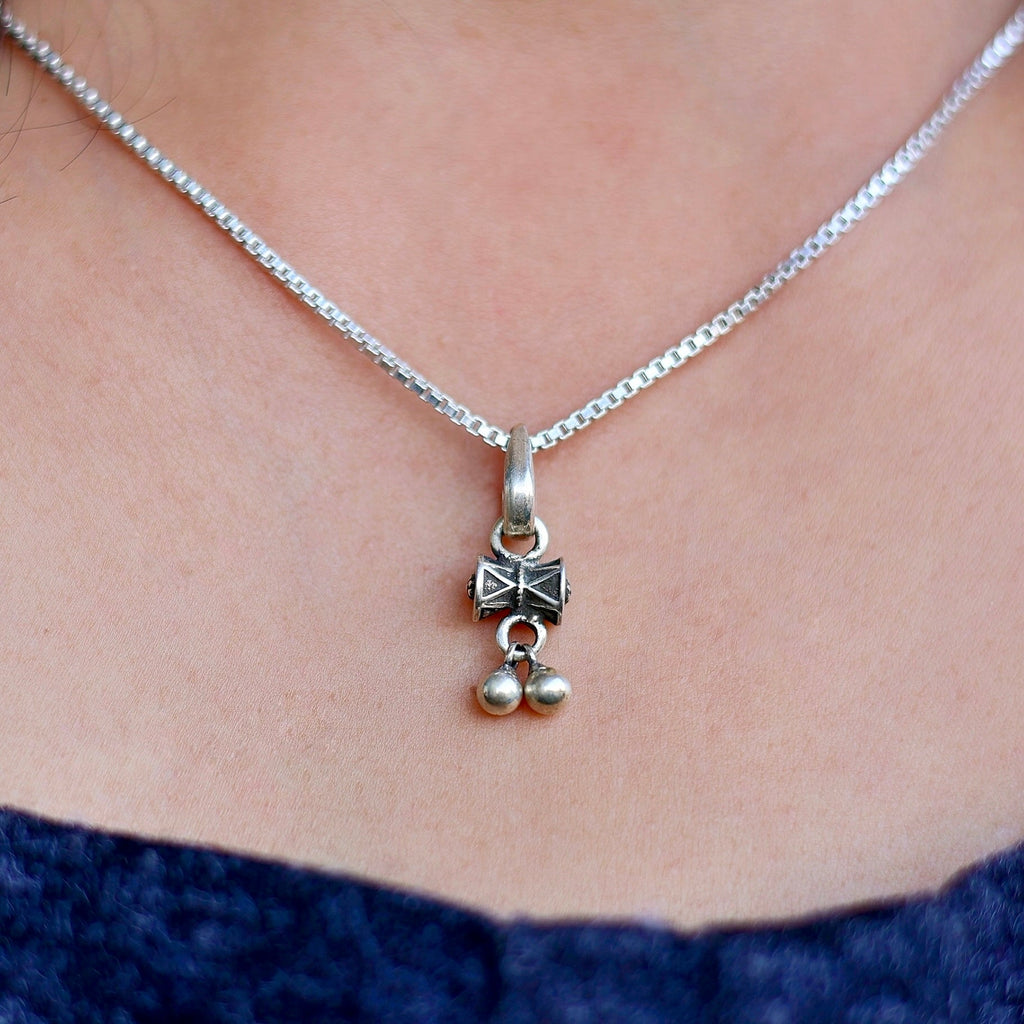Little Damru Unisex Pendant - Smith JewelsNeck Wear