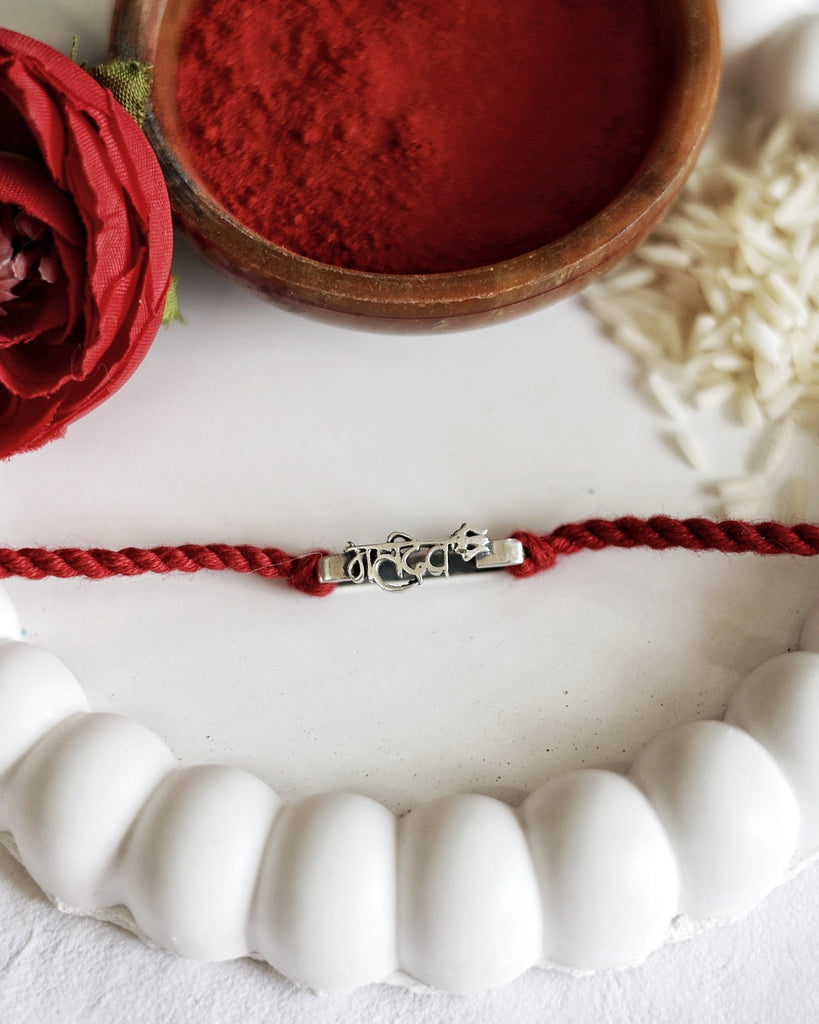 Mahadev Watch Charm Rakhi - Smith JewelsRakhi