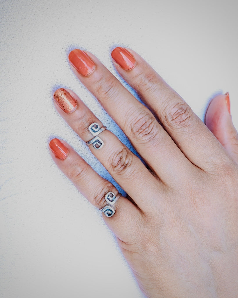 Mystic Swirl Pinki Finger Ring - Smith JewelsRings