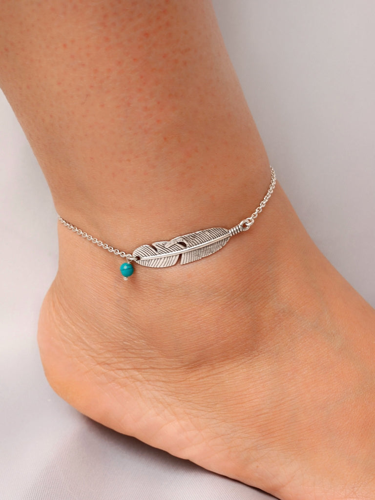 Neel Pankh Feather Anklet - Smith JewelsAnklets