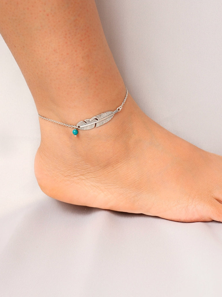 Neel Pankh Feather Anklet - Smith JewelsAnklets