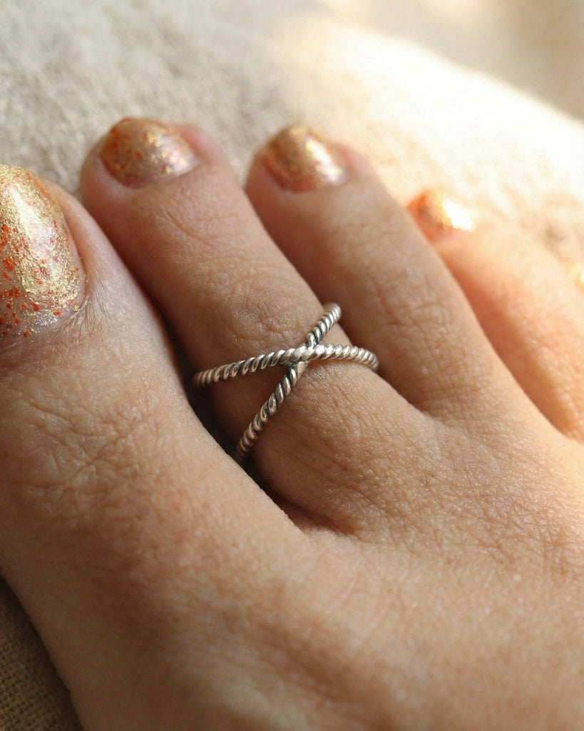 Nitya Reversible Toe Ring (Pair) - Smith JewelsToering