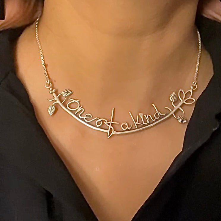 One Of A Kind Silver Necklace - Smith JewelsNeck Wear