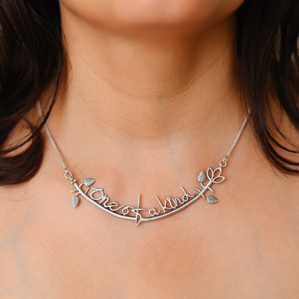 One Of A Kind Silver Necklace - Smith JewelsNeck Wear