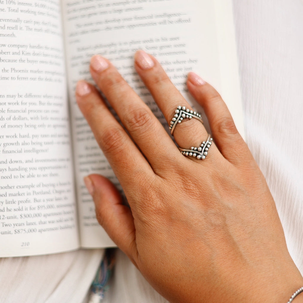 Ornate Rava Knuckle Ring - Smith JewelsRing