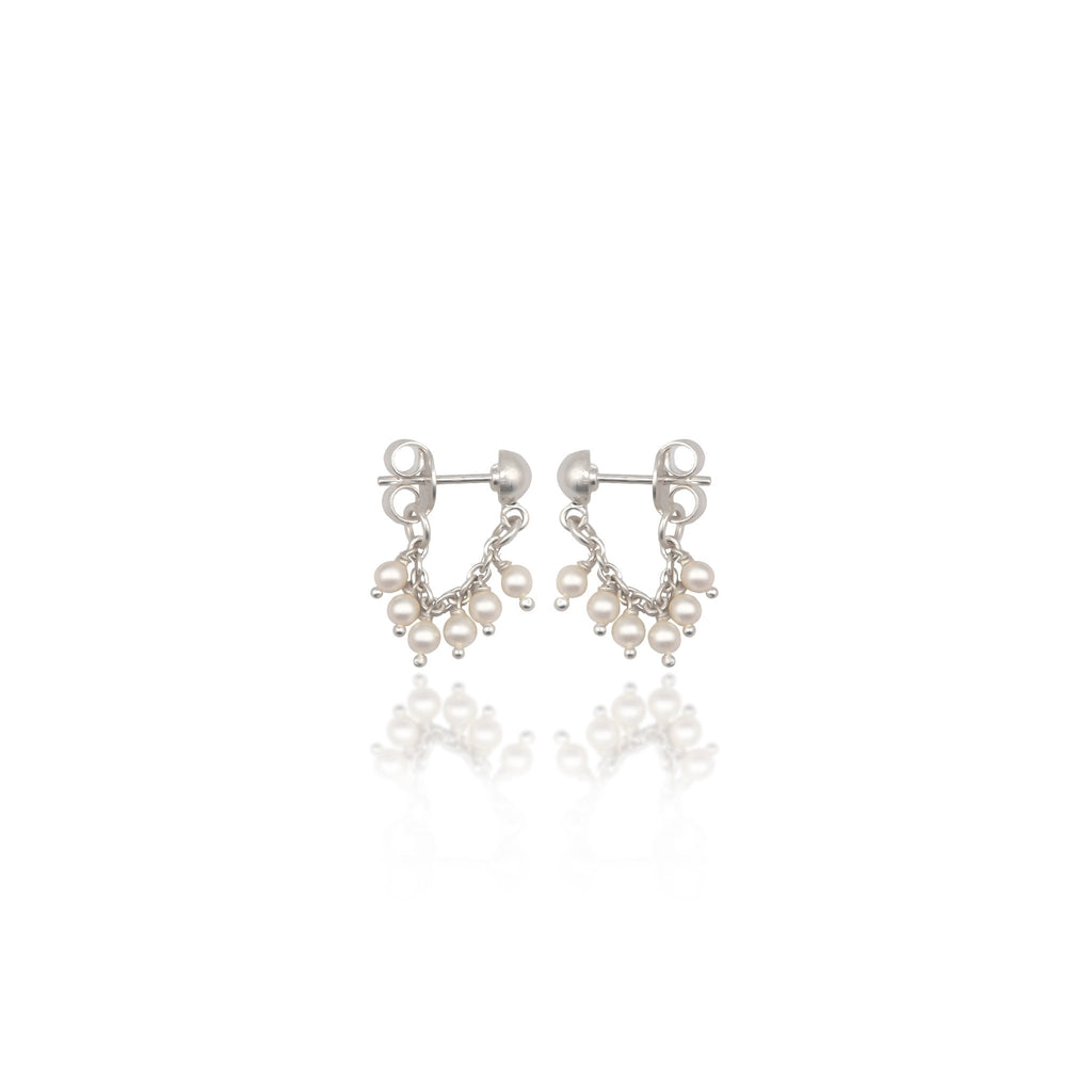 Pearl Droplets Earrings - Smith JewelsEarrings
