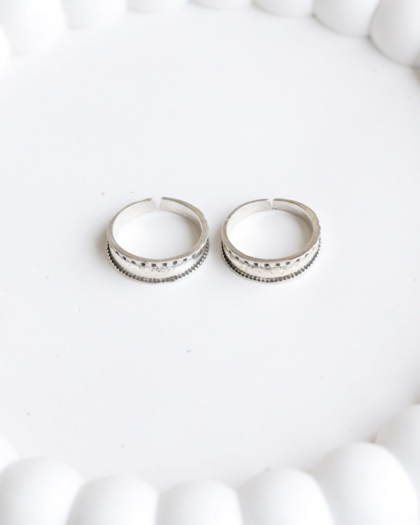 Rustic Soul Spinner Toe Ring (Pair) - Smith JewelsToering