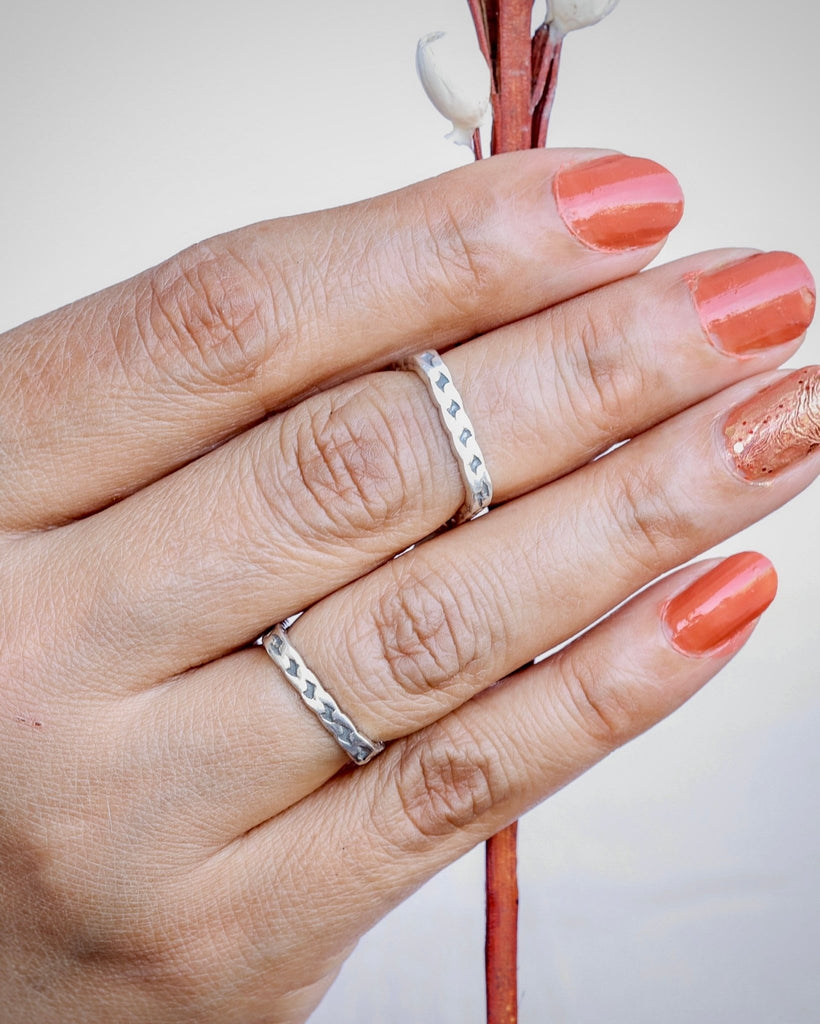 Square Serenity Band - Smith JewelsRings