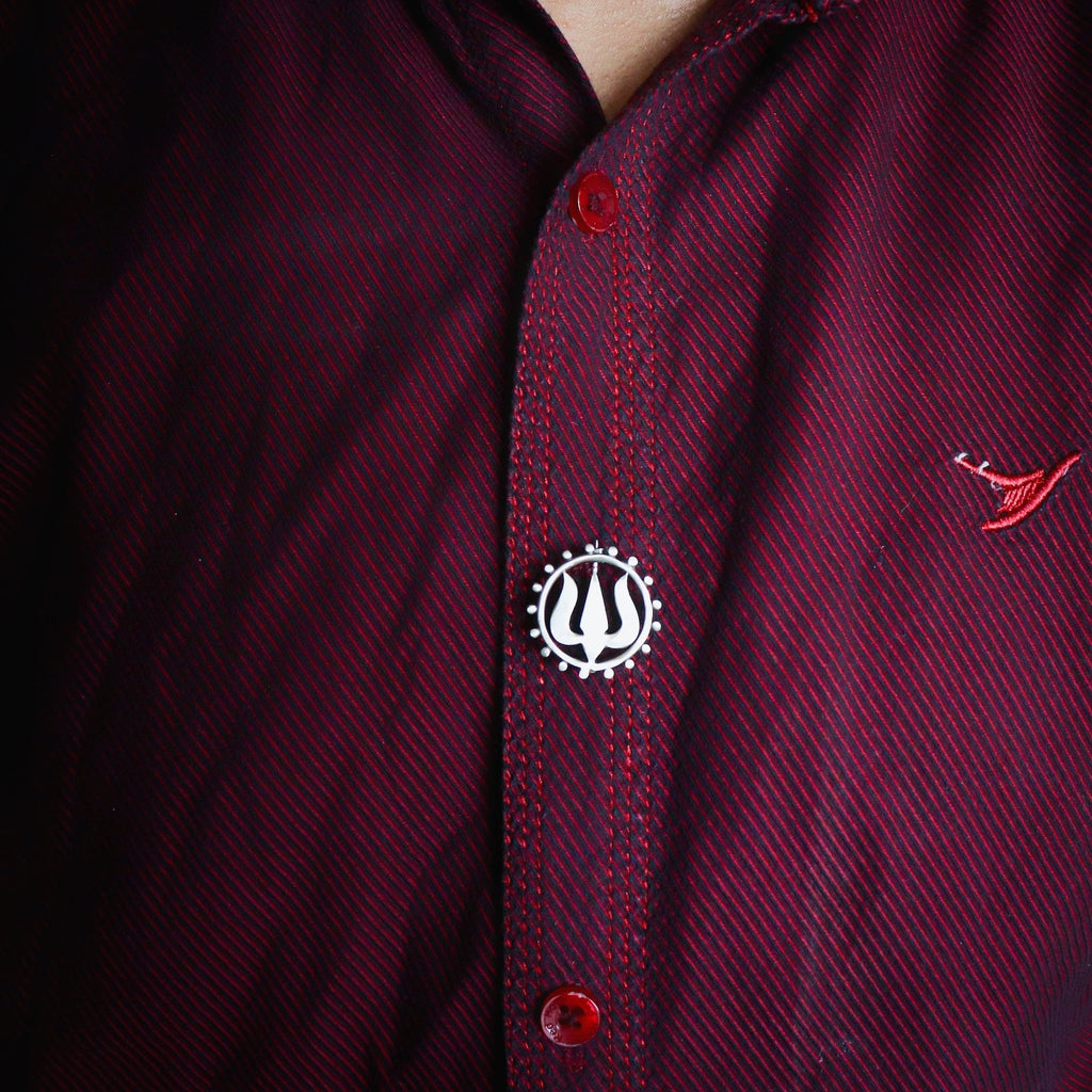 Trident Rakhi cum Brooch - Smith JewelsRakhi