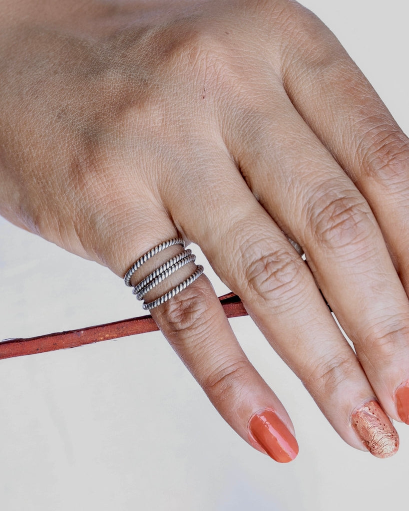 Twist of Fate Pinki Finger Ring - Smith JewelsRings