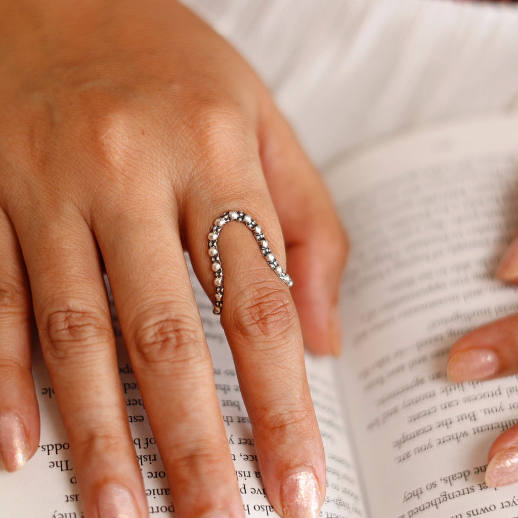 Utopia Hammered Dot Ring - Smith JewelsRing