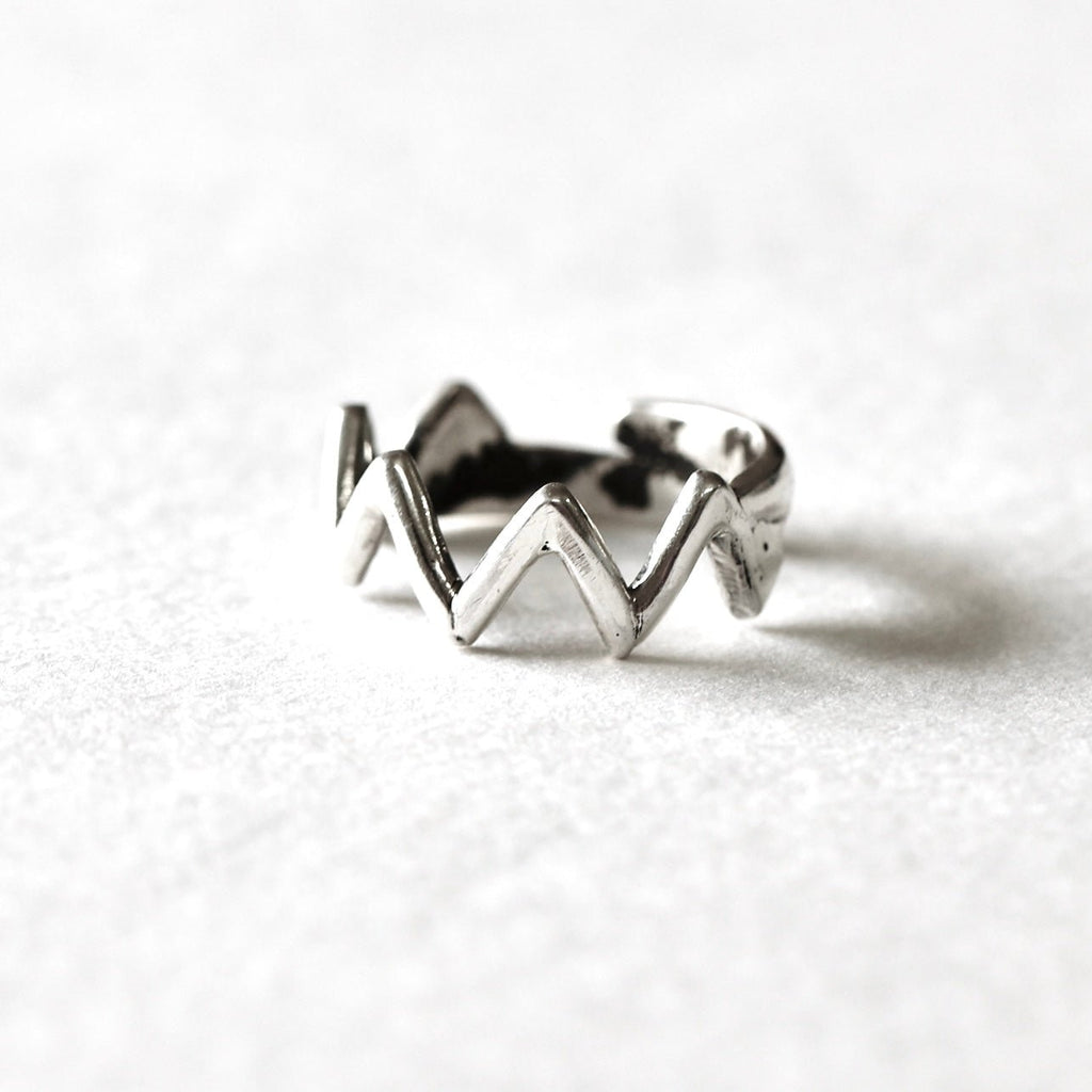 Zig - Zag Pinki Finger Ring - Smith JewelsRings