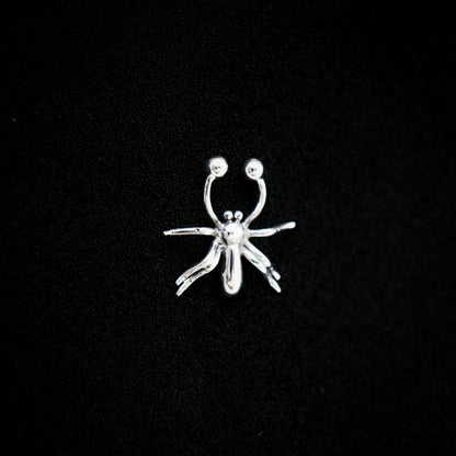 Spider Septum Ring (wire or Clip-on) - Smith Jewels