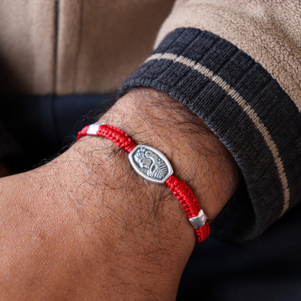 Alexander Nazarbattu Bracelet(Black/Red) - Smith Jewels