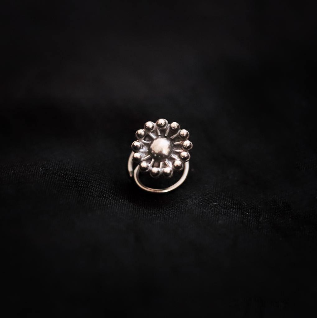 Chakri Nose Pin  (wire or Clip-on) - Smith Jewels
