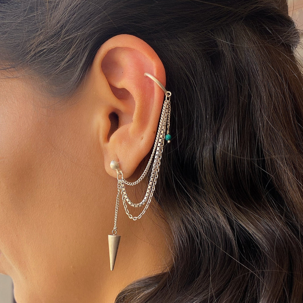 Cone Layer Ear Cuff - Smith JewelsEarrings