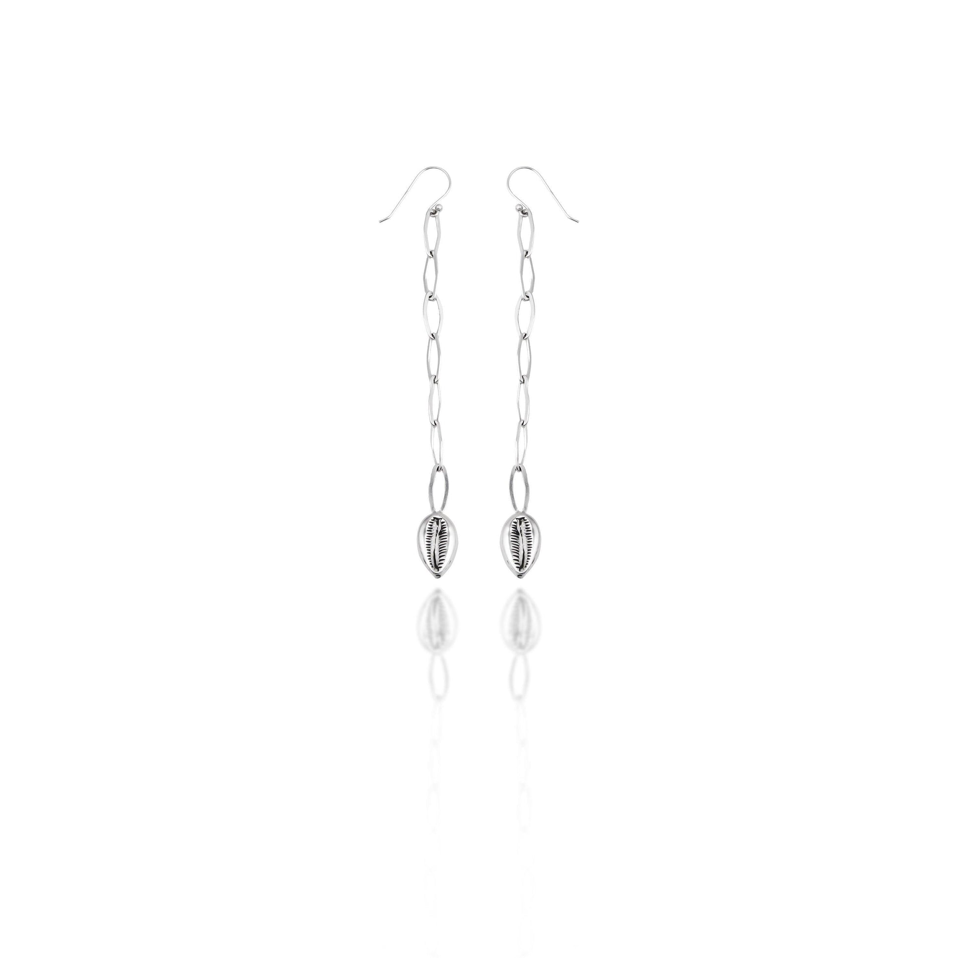 Cowrie Dangling Earrings - Smith Jewels
