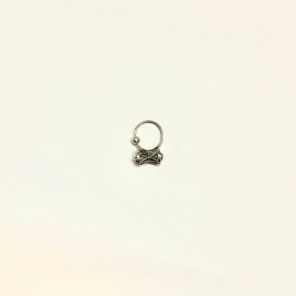 Damru Unisex Septum Ring (wire or Clip - on) - Smith JewelsNose Accessories