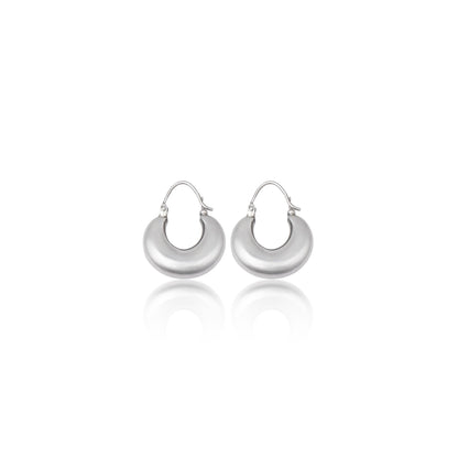 Dome Hoop Earrings - Smith Jewels
