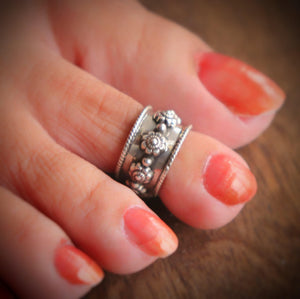 Flowers band Toering (Pair) - Smith Jewels