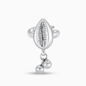 Cowrie Boho Ring