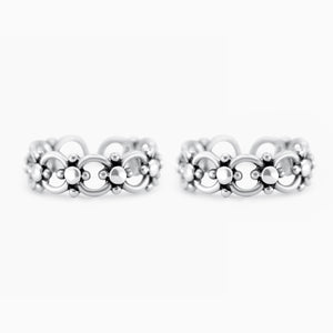 Filigree Band Toe-Rings (Pair)