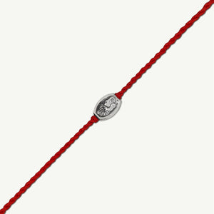 Handcrafted Silver Alexander Rakhi - Smith Jewels
