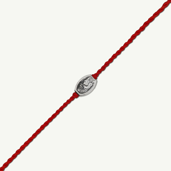 Handcrafted Silver Alexander Rakhi - Smith Jewels