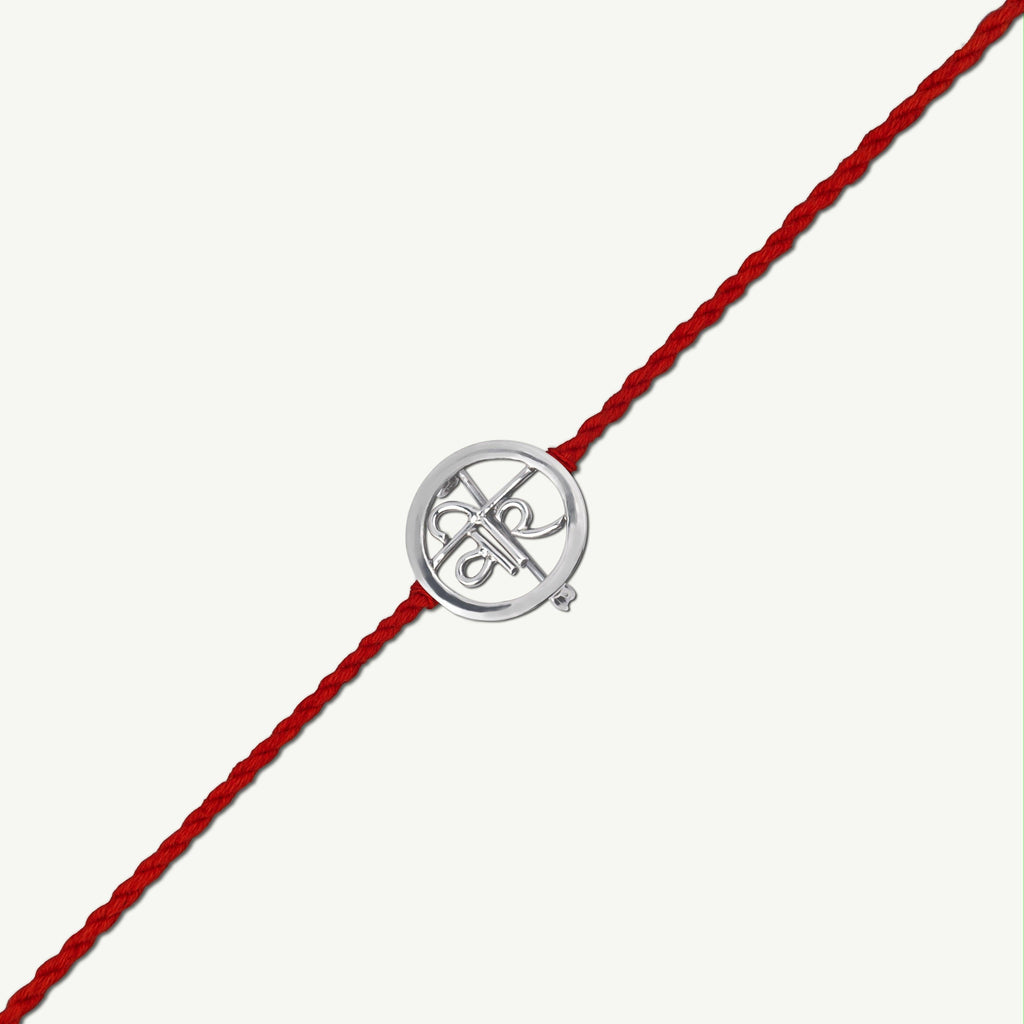 Handcrafted Silver Veer Rakhi cum Brooch - Smith Jewels