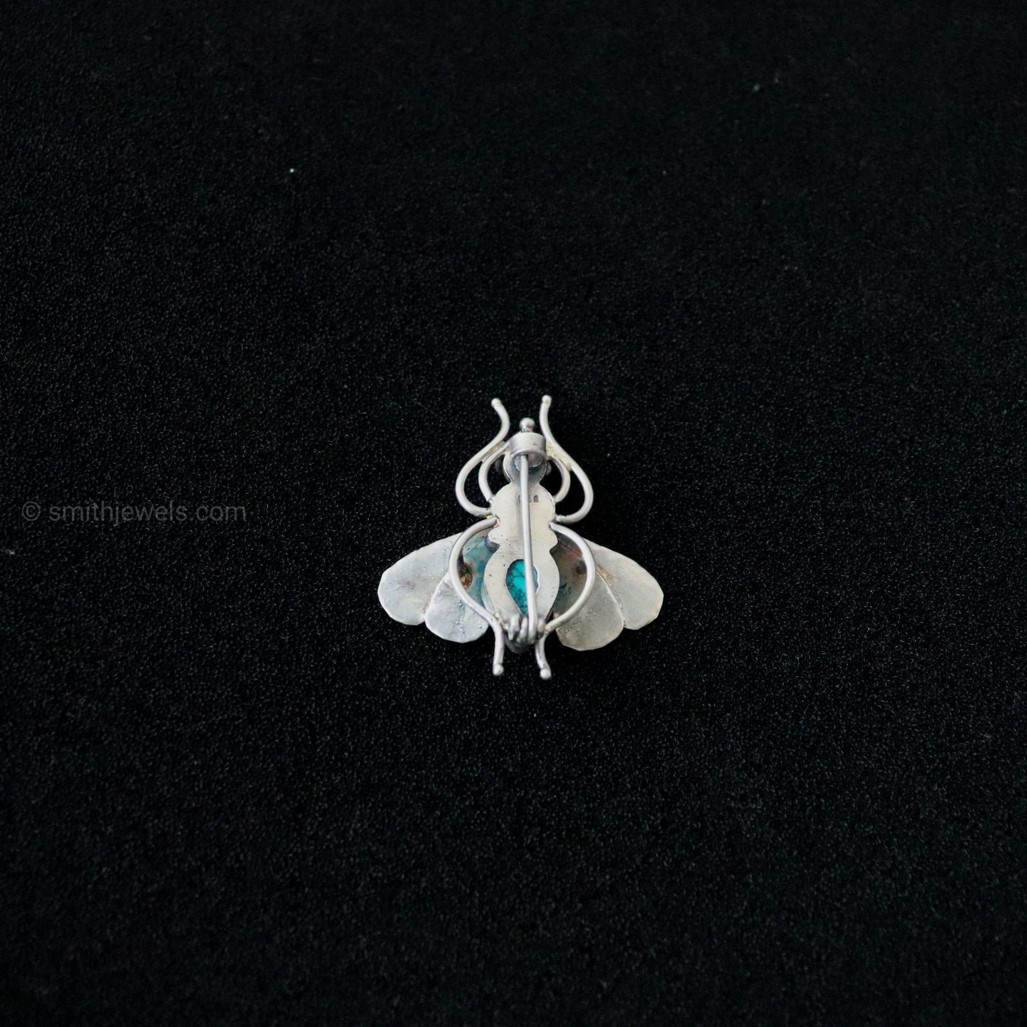 Housefly Brooch (Turquoise) - Smith Jewels
