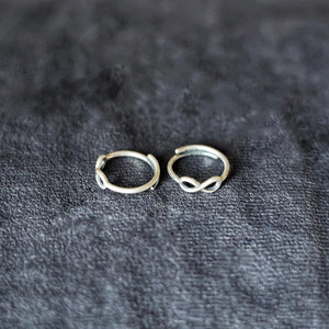 Infinity Toe-Rings (Pair)