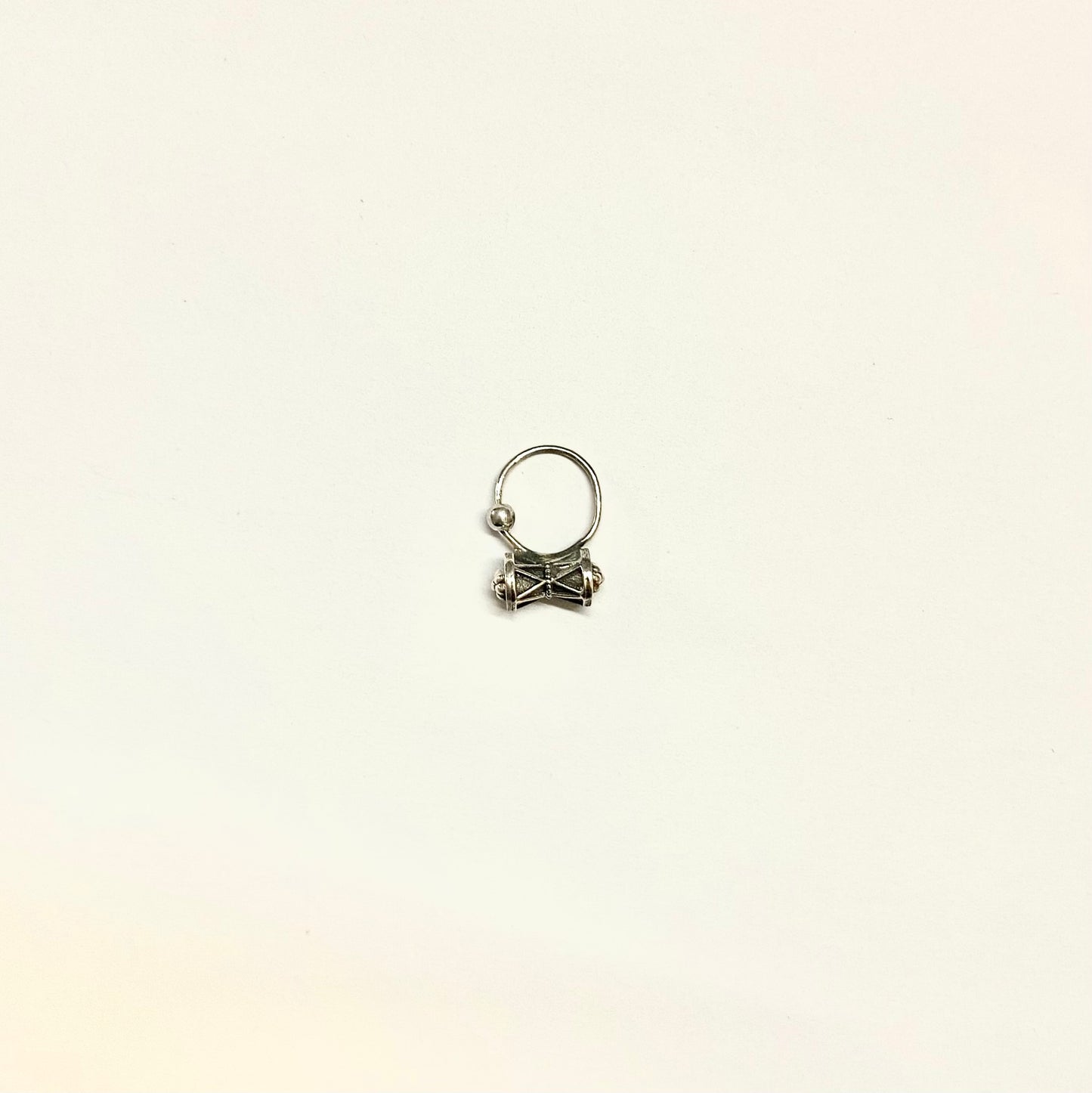 Damru Septum Ring (wire or Clip-on)