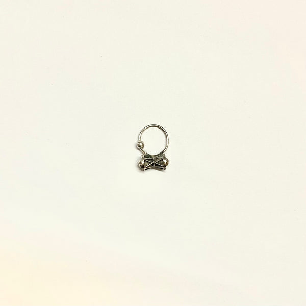 Damru Septum Ring (wire or Clip-on)