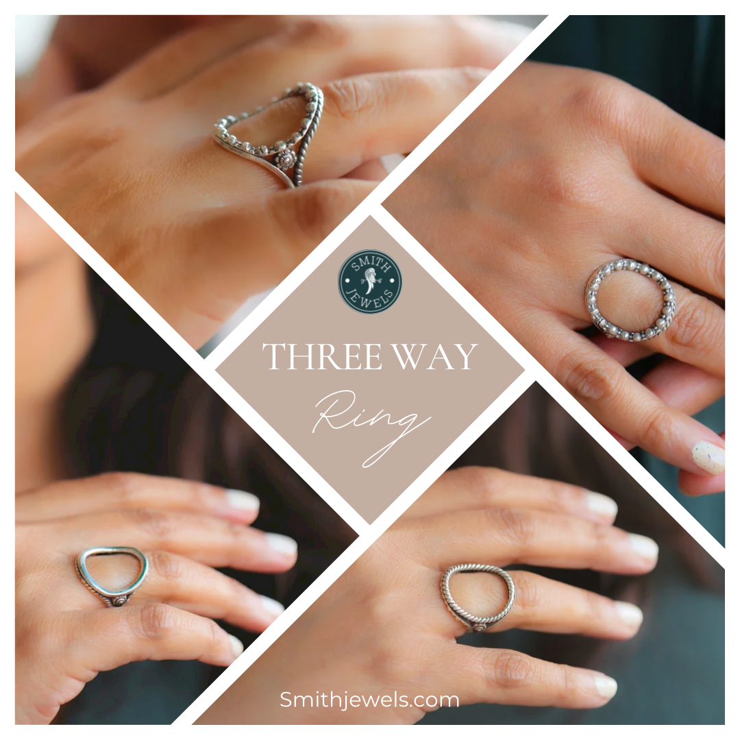 Three Way Loop Ring
