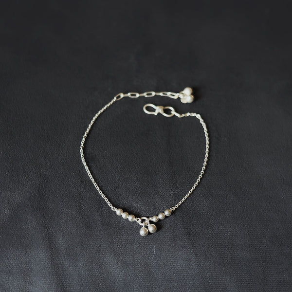 Twin Bells Anklet