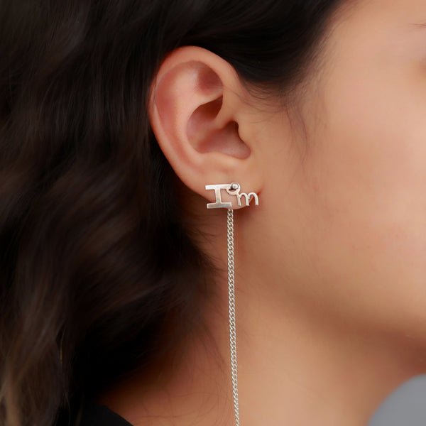 I am Unstoppable Ear cuff/Earrings