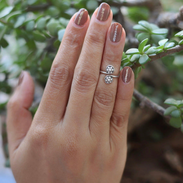 Open Phool Pinki Finger Ring