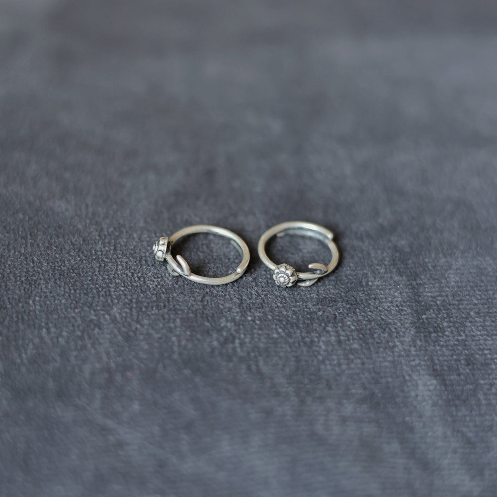 Wild Flower Toe-Rings (Pair)