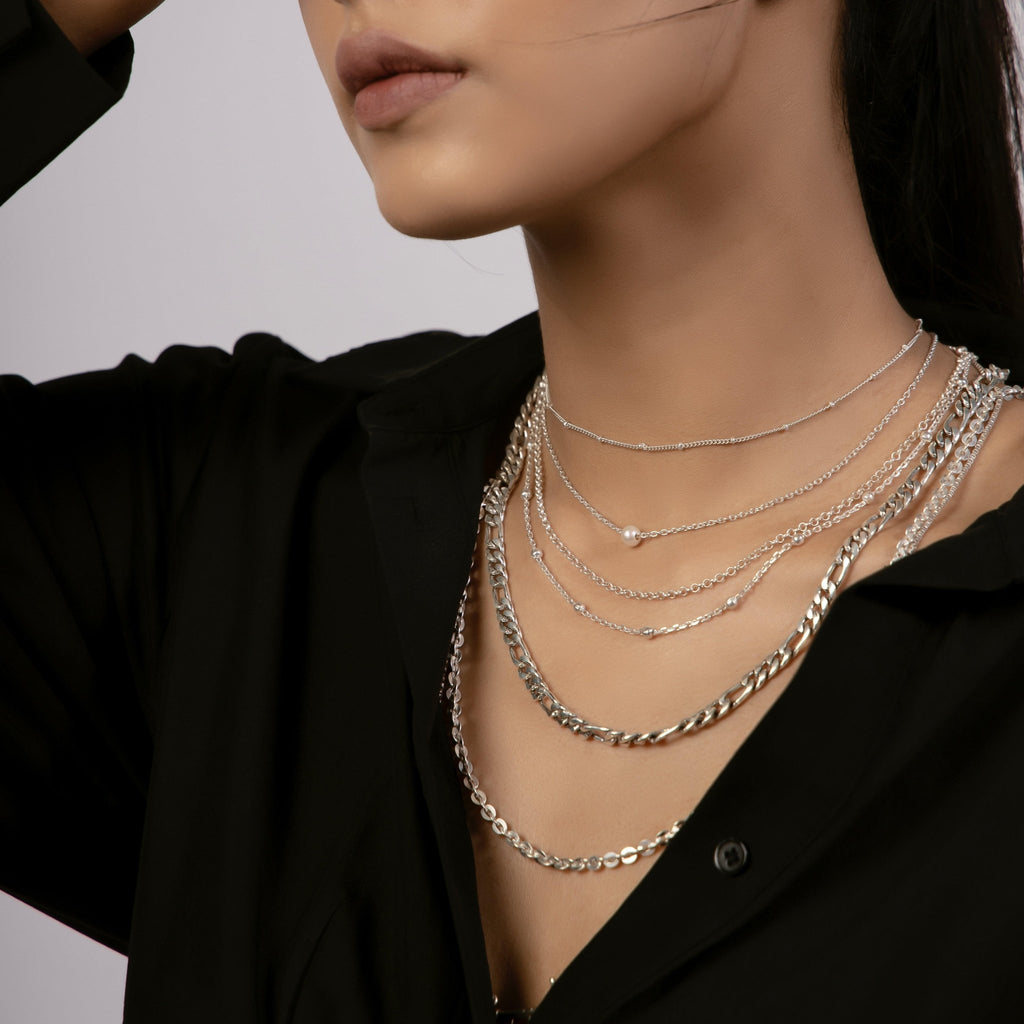 Intricate Chain With Pearl - Smith JewelsNeck Wear