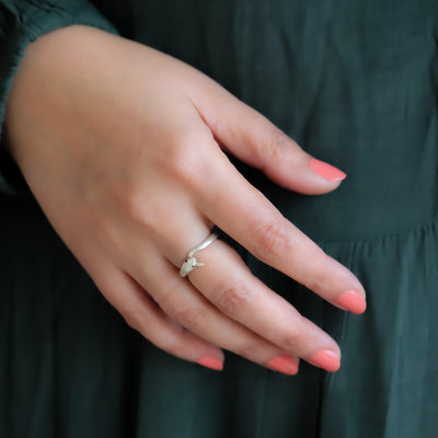 Intricate Snake Ring