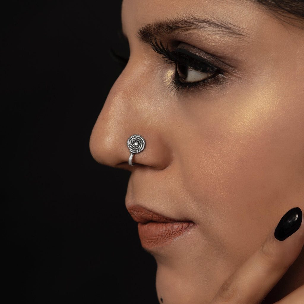 Jalebi Nose pin (wire or Clip - on) - Smith JewelsNose Accessories