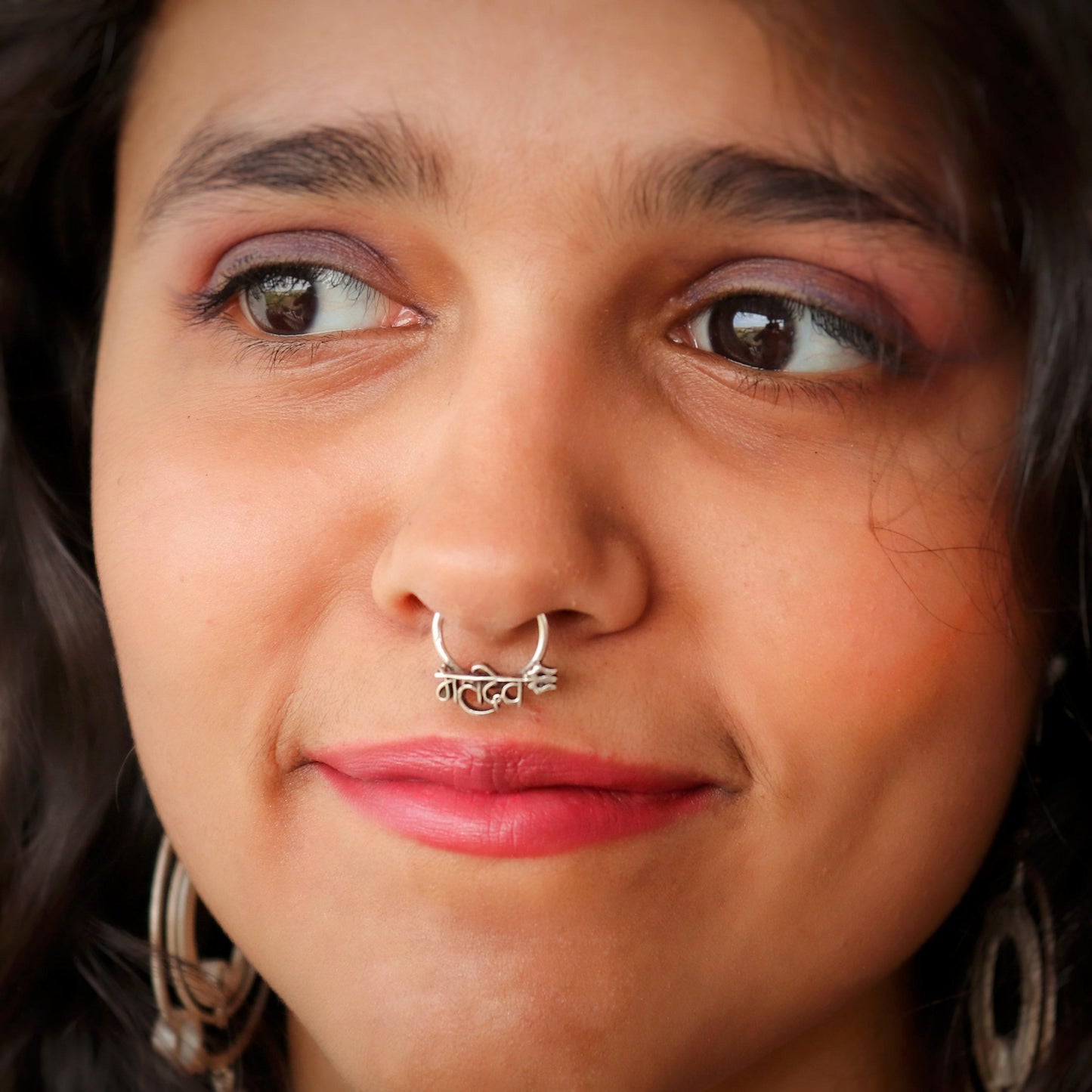 Mahadev Septum Ring (wire or Clip-on) - Smith Jewels