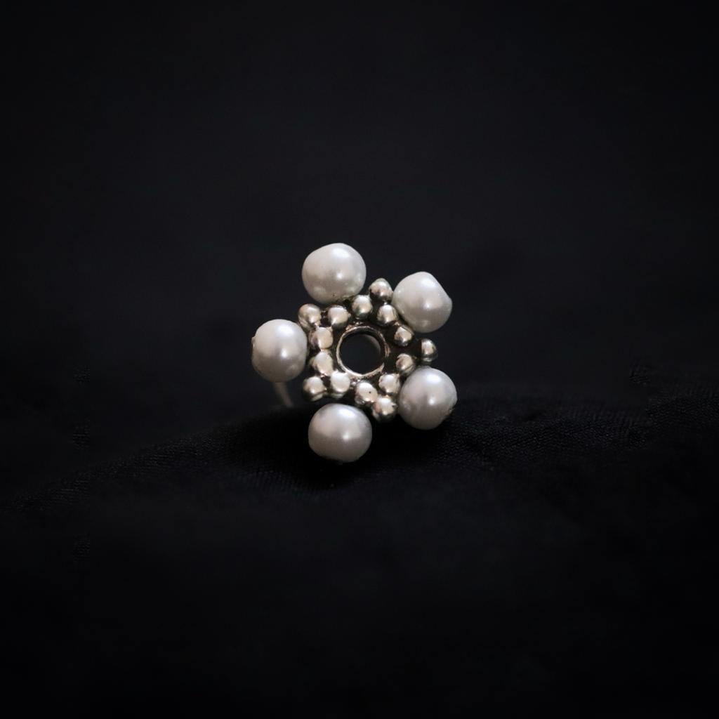 Mogra Nose pin (wire or Clip-on) - Smith Jewels